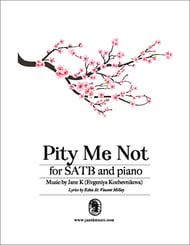 Pity Me Not SATB choral sheet music cover Thumbnail